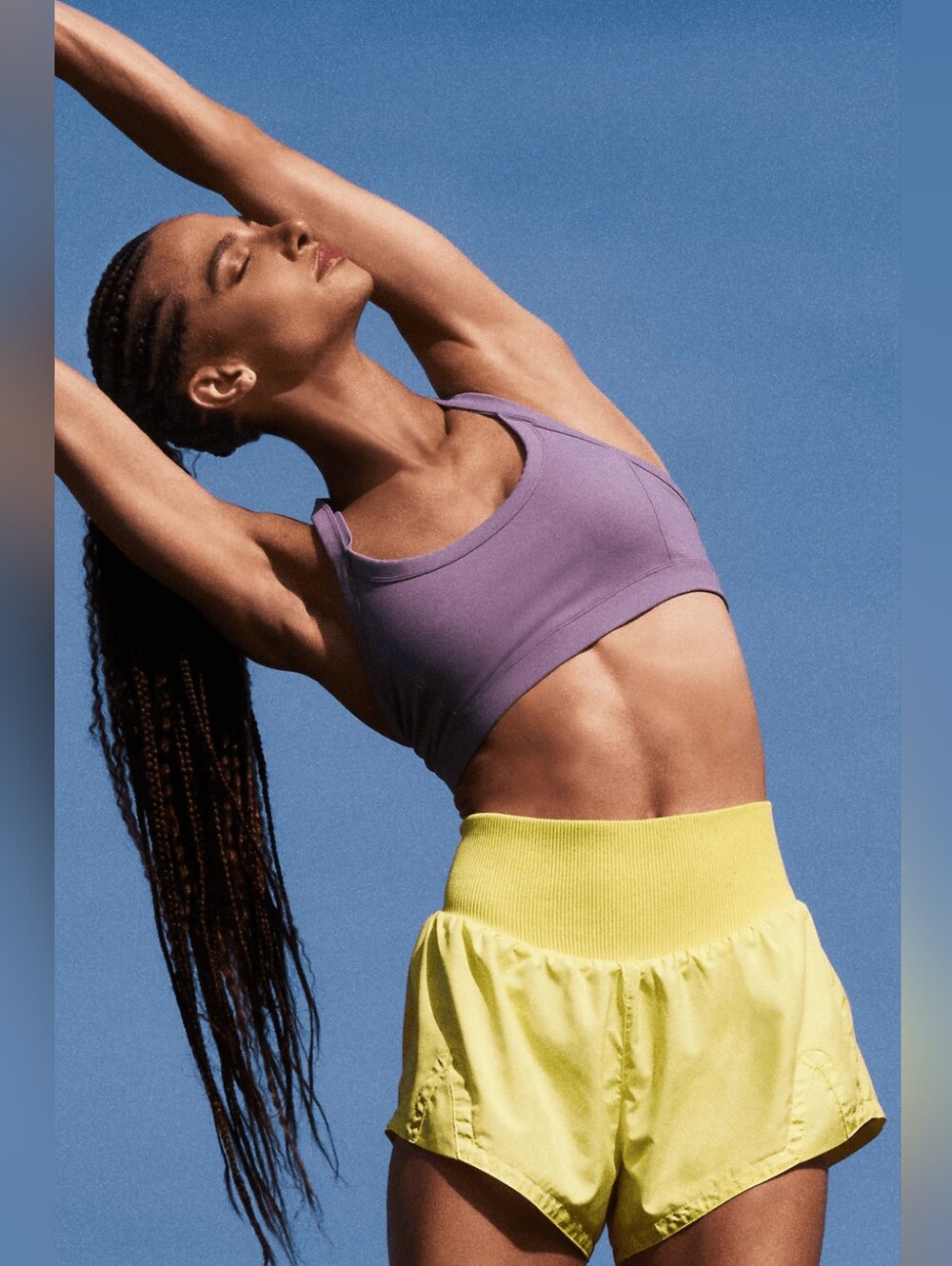 🪷 Free People FP Movement Carpe Diem Shorts In Sour Citrus, XL - Picture 3 of 8